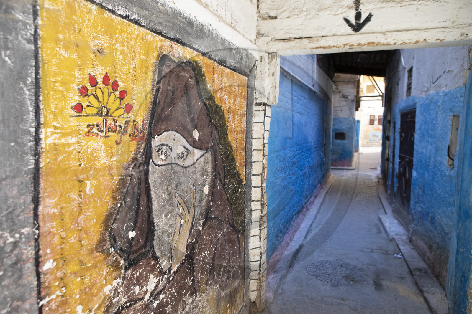 The Medina of Fez in Morocco