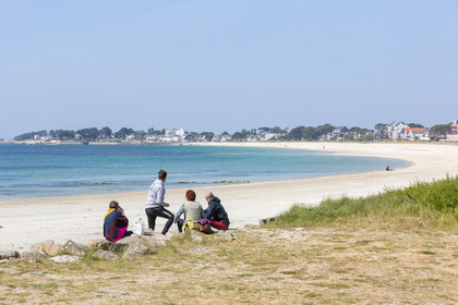 La grande plage de Carnac
