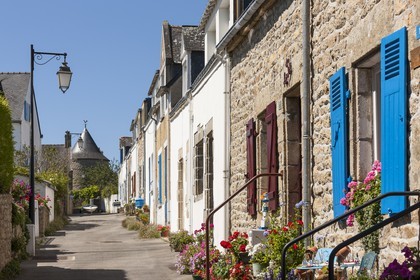 Le bourg de la Trinite sur Mer
