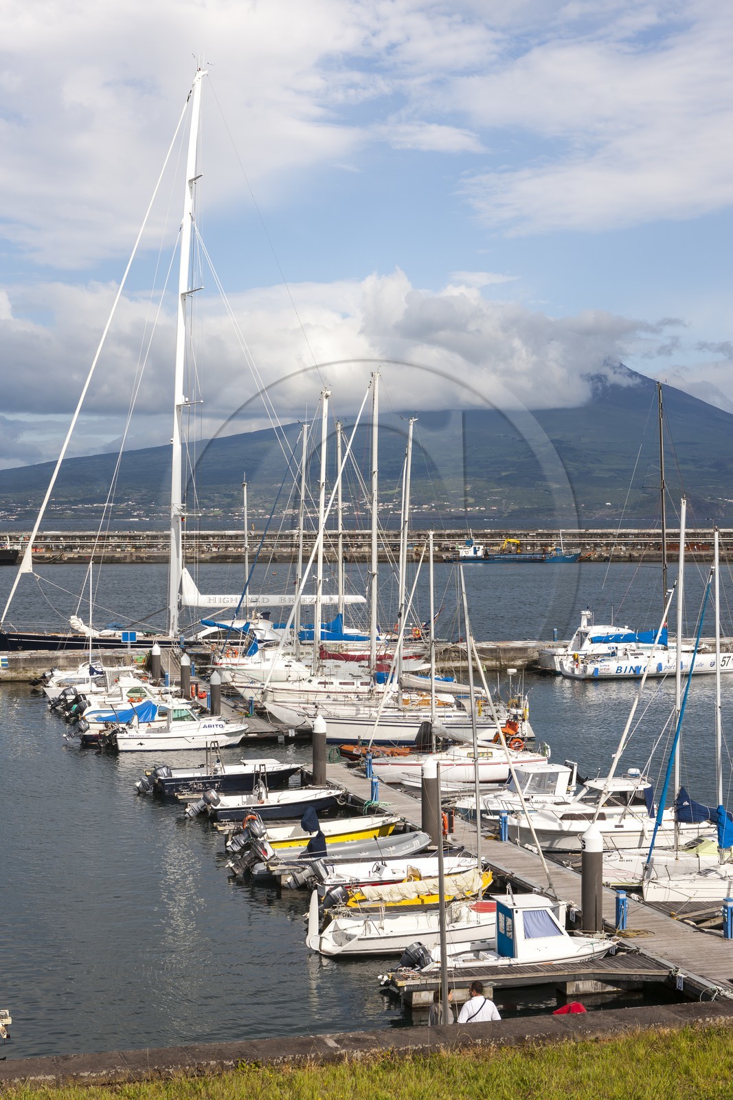 Le port d' Horta_Faial_Archipel des Açores