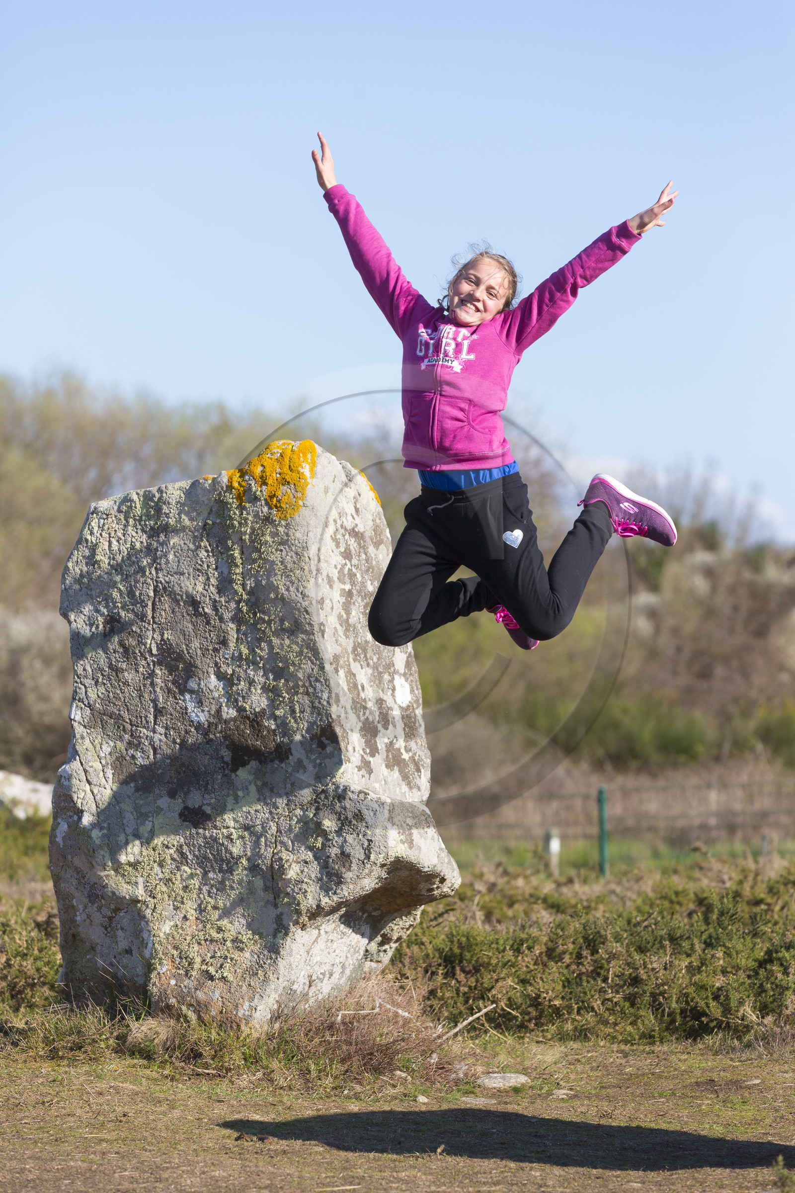 Promenade dans les alignements du Ménec à Carnac