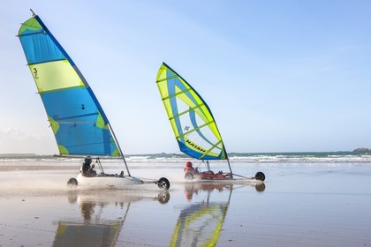 Sand yachting with Wind Passenger - Penthièvre