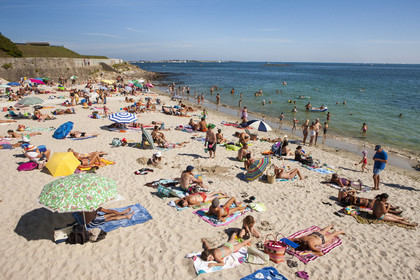 Beach of Locqueltas - Larmor-Plage