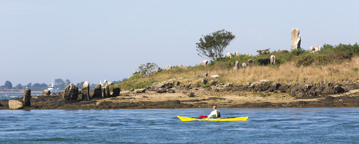 Er Lannic dans le golfe du Morbihan à Arzon