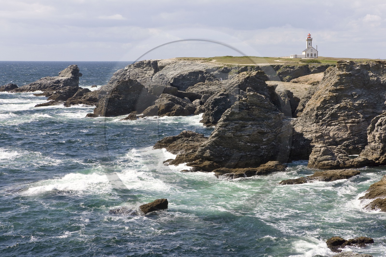 La pointe des poulains_Belle-île en mer_Morbihan_France