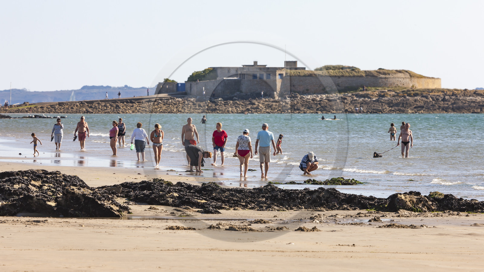 Ploemeur_plage de fort-bloque