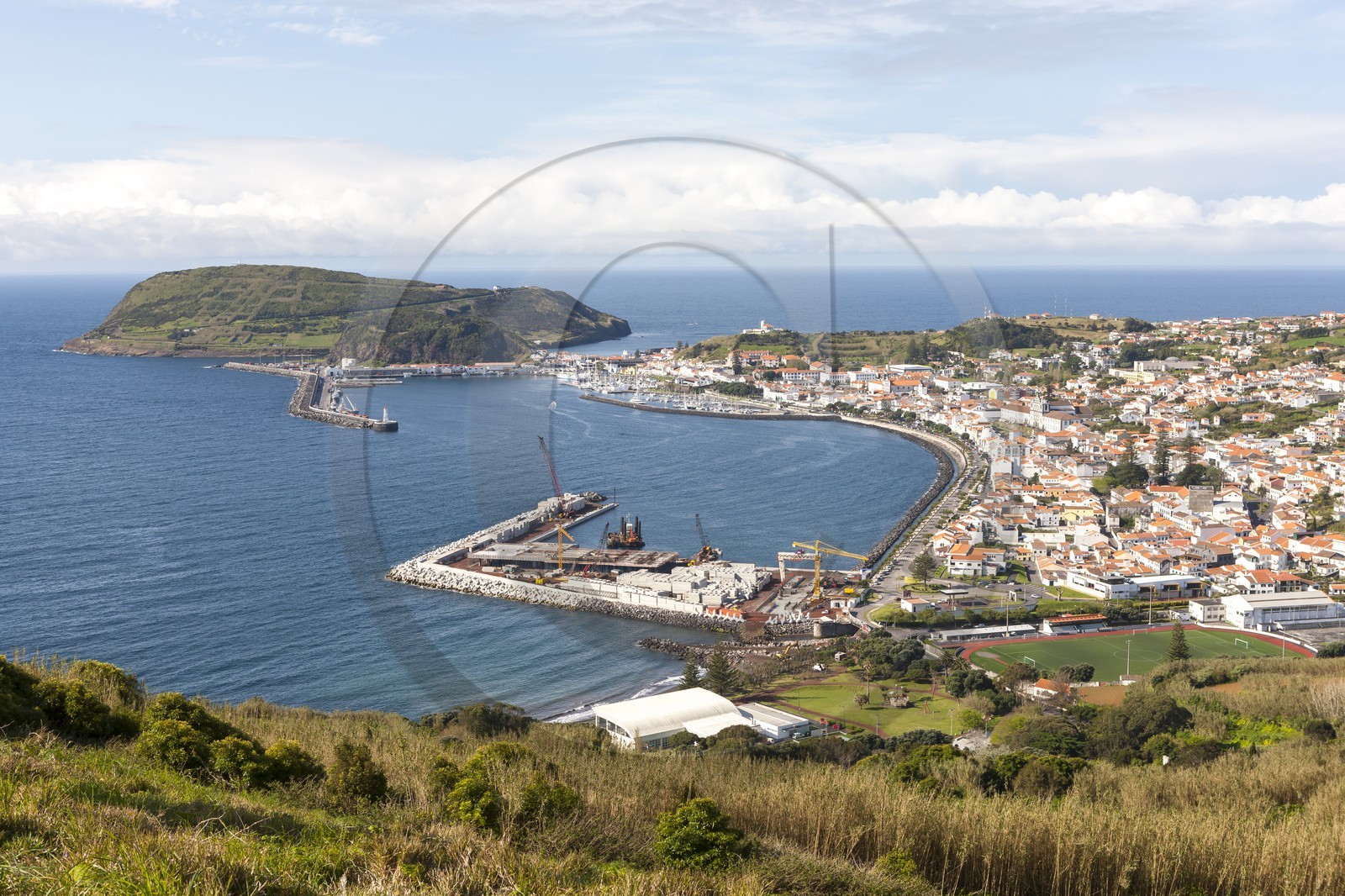 Le port d' Horta_Faial_Archipel des Açores