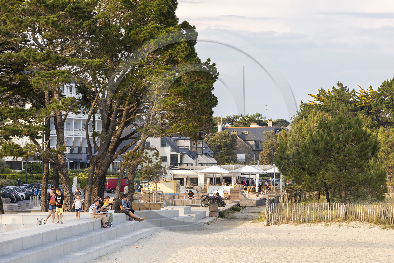La grande plage de Carnac