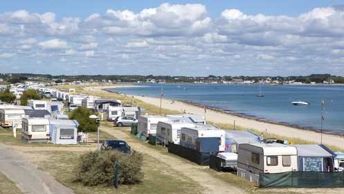 Le camping des sables Blancs _ Plouharnel