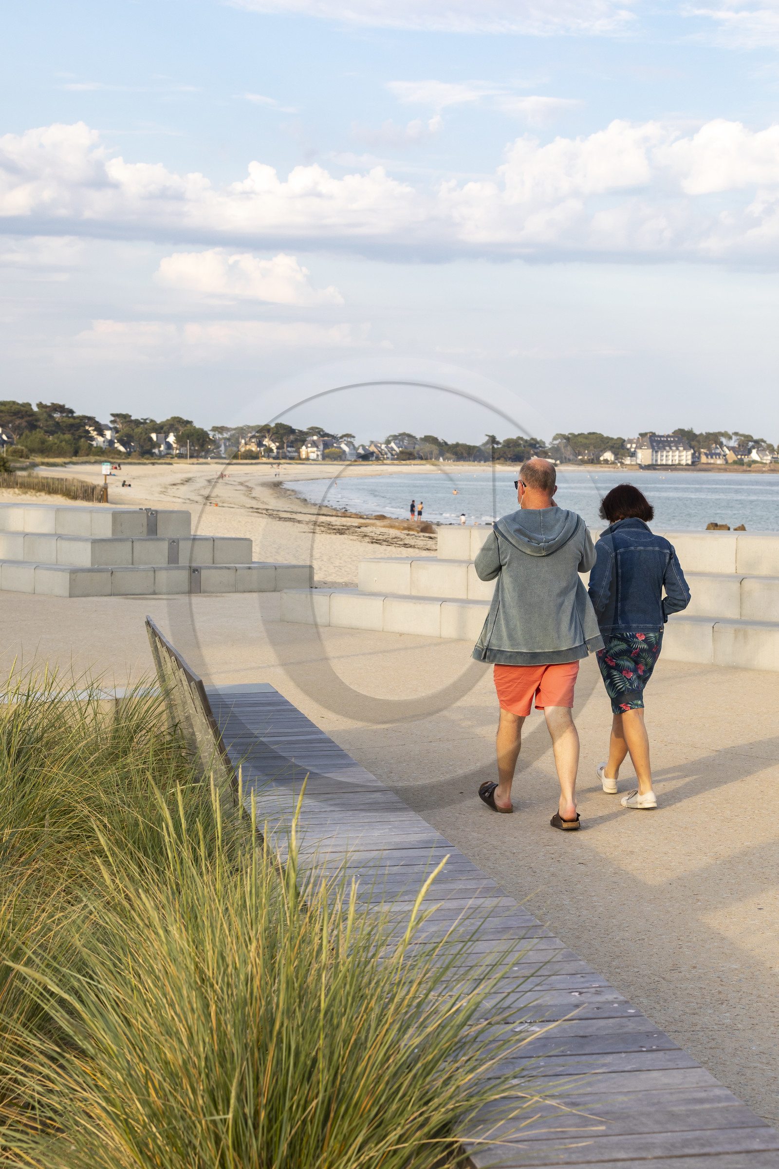 La grande plage de Carnac