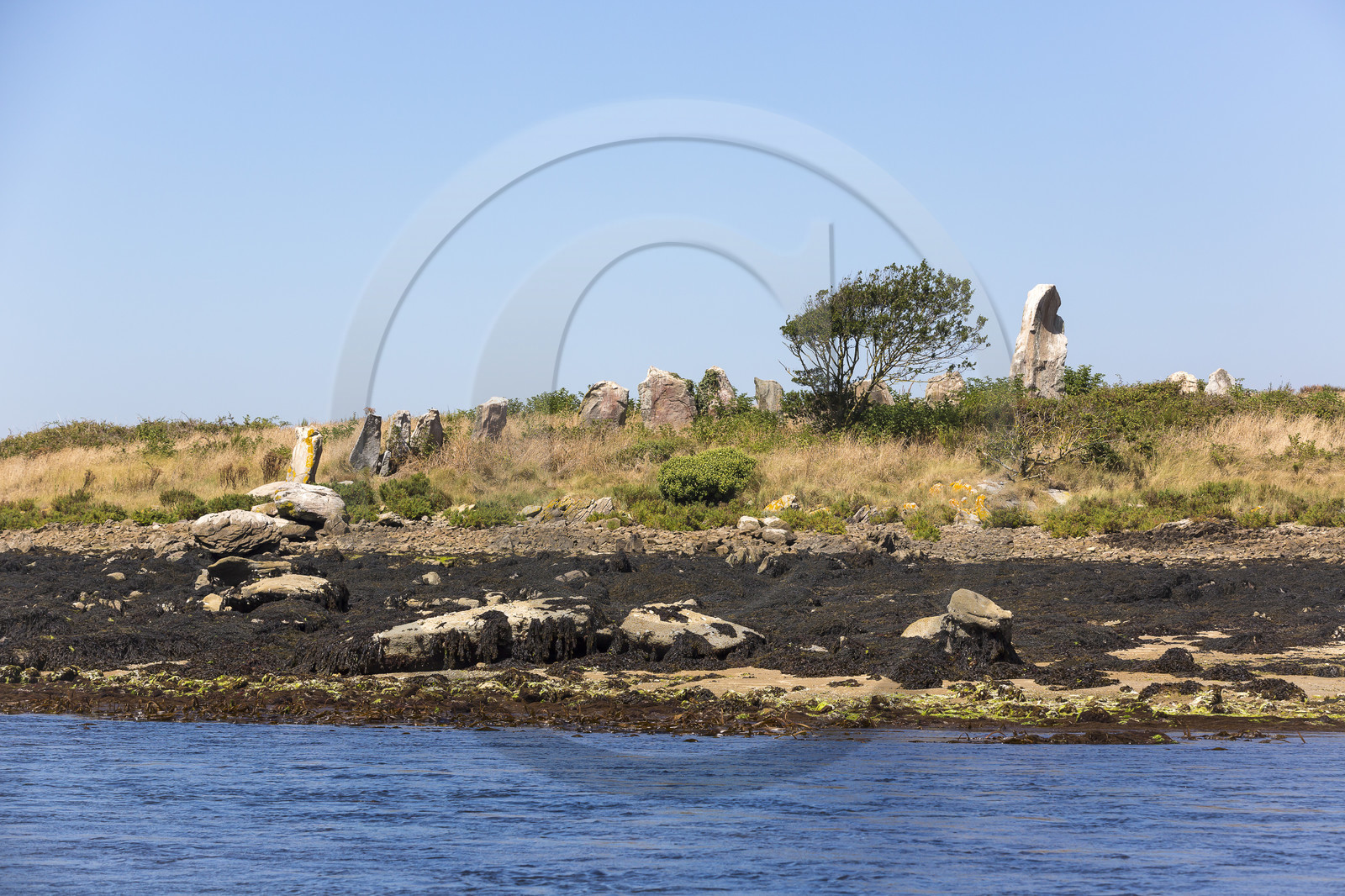 Er lannic in the Gulf of Morbihan in Arzon
