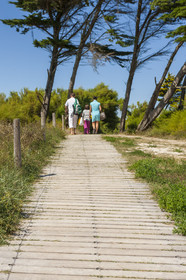 Beach of kerguelen in Larmor Plage