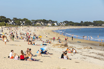 Grande plage de Carnac
