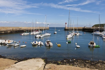 France, Morbihan (56), Ile de Groix, Port Tudy.