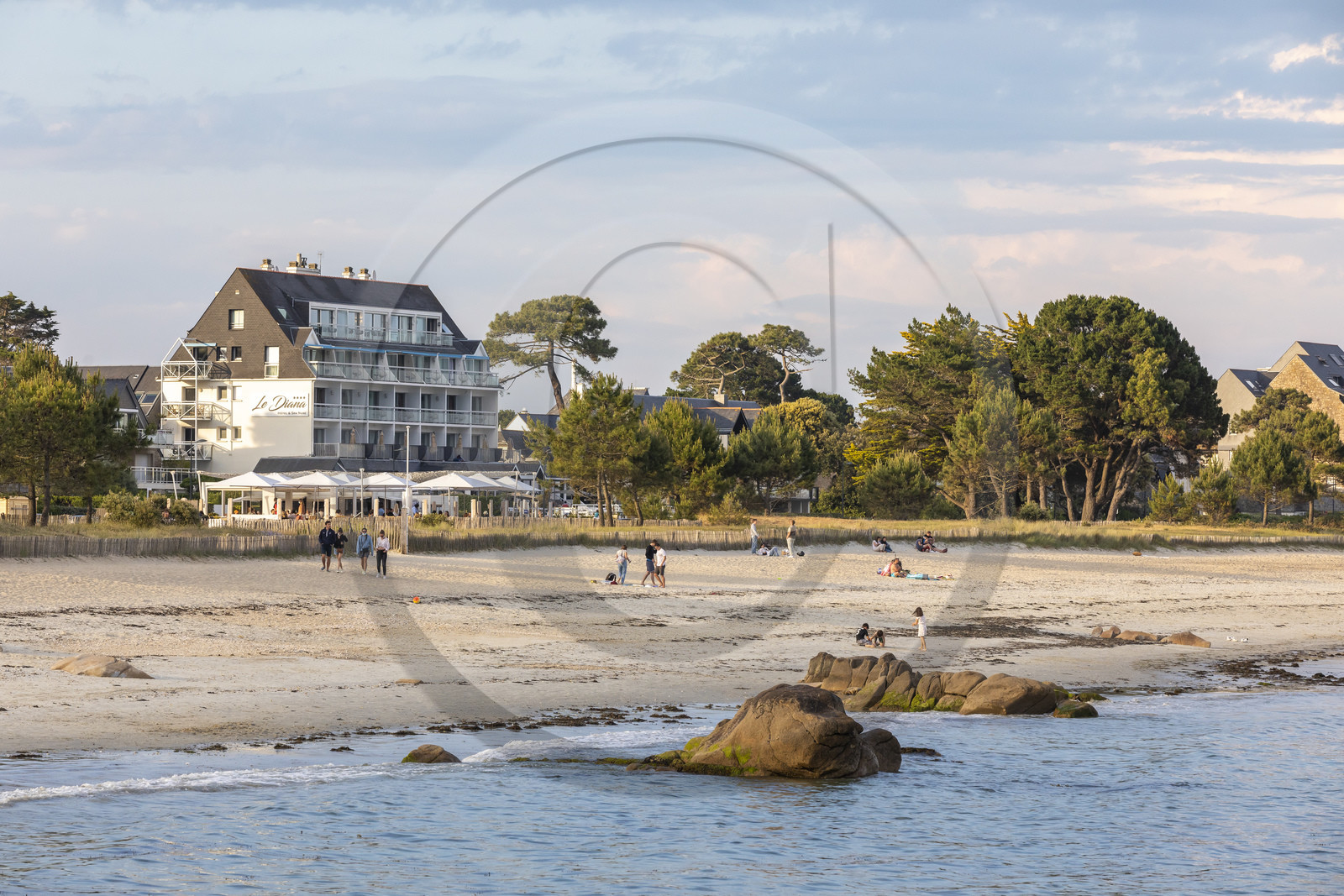 La grande plage de Carnac