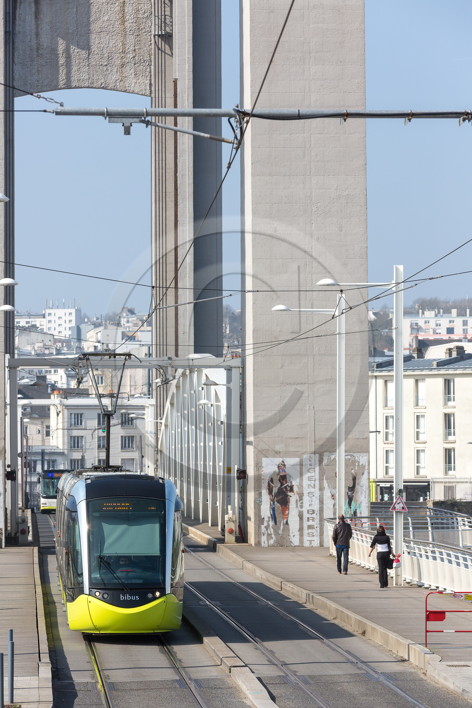 Pont de la recouvrance à Brest