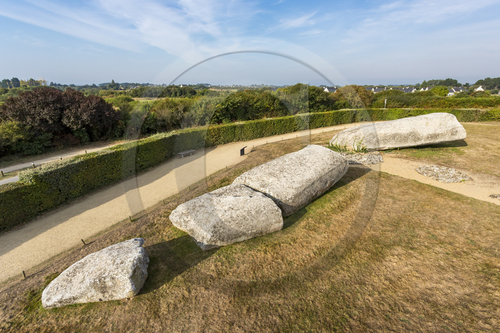 The Great broken menhir of Er Grah in Locmariaquer