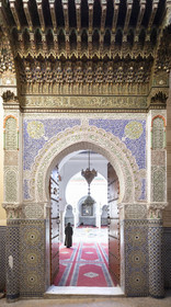 Mosquée de Moulay Idriss à Fès au Maroc