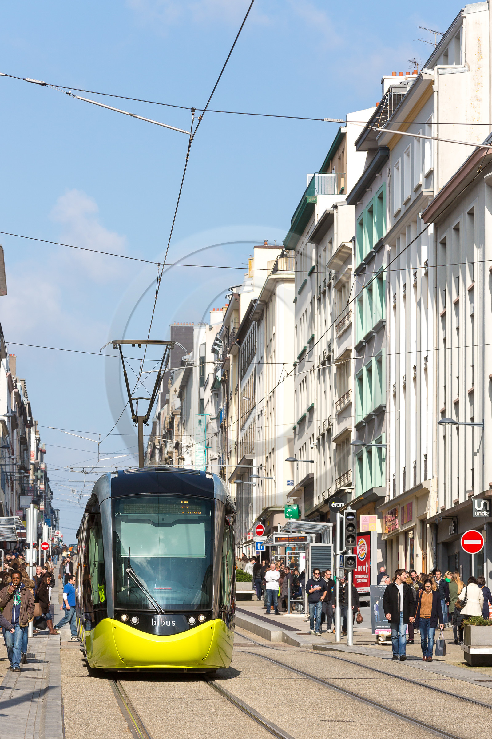 Rue Jean Jaures à Brest