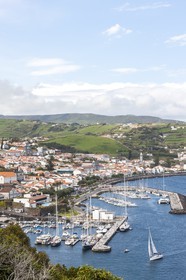 Le port d' Horta_Faial_Archipel des Açores
