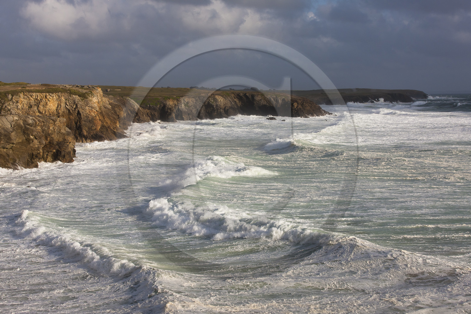La cote sauvage de Quiberon. St Pierre Quiberon.
