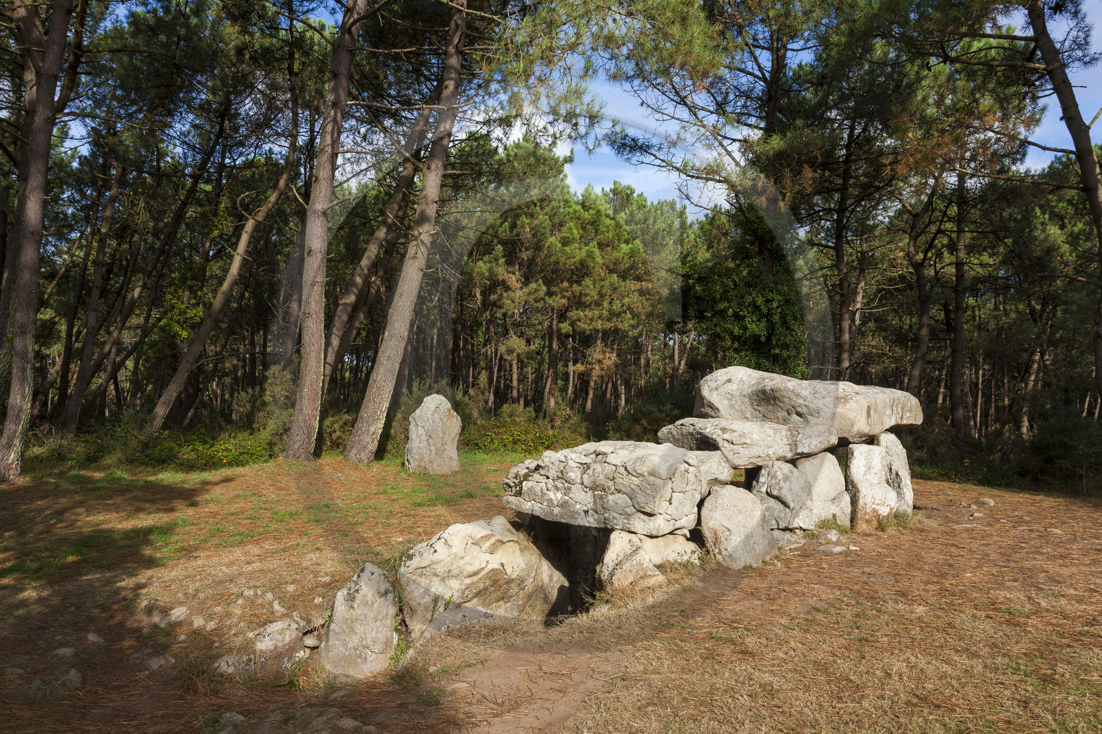Les dolmens de Mané-Kerioned à Carnac