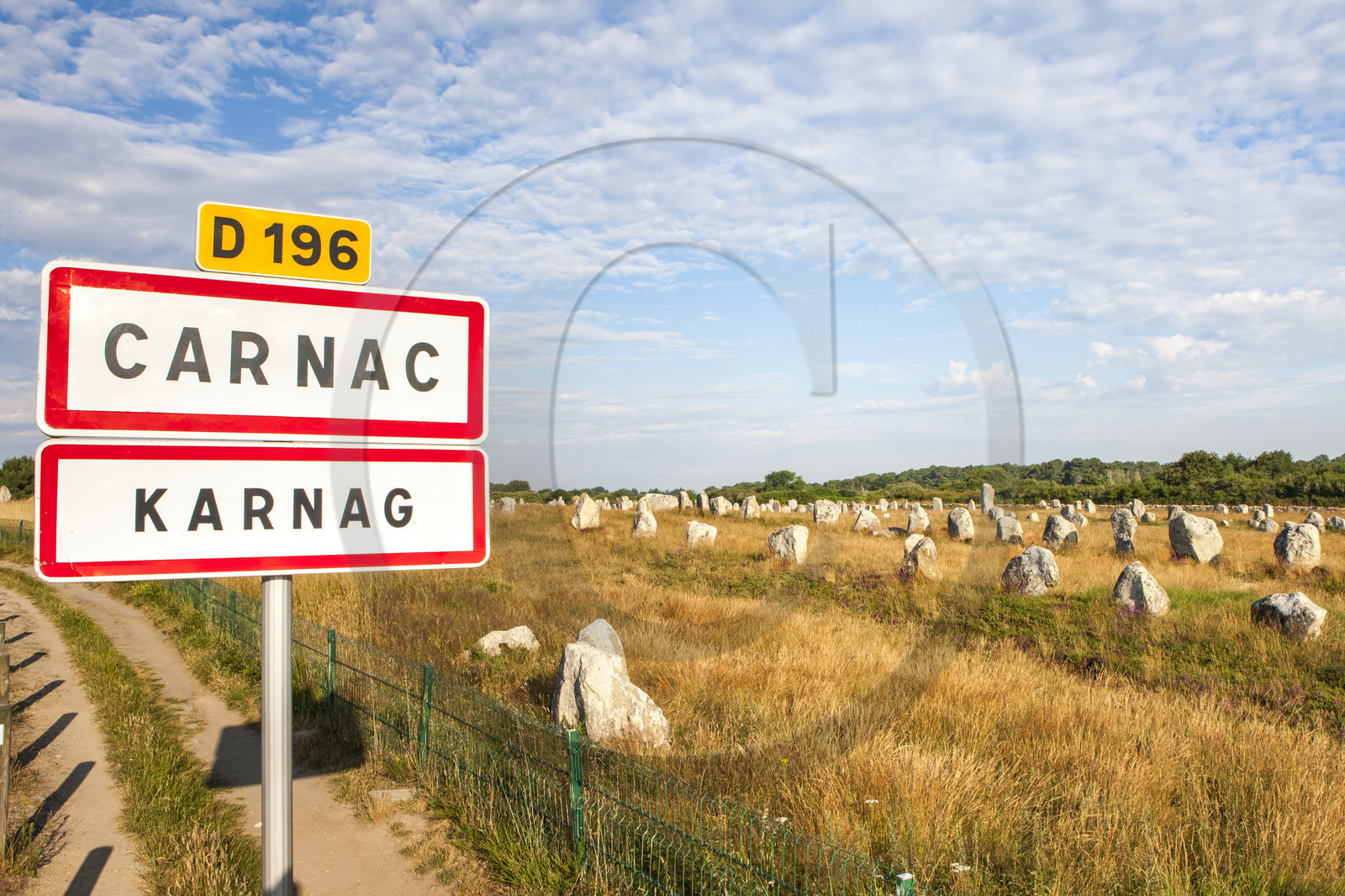Alignements de menhirs du Ménec à Carnac